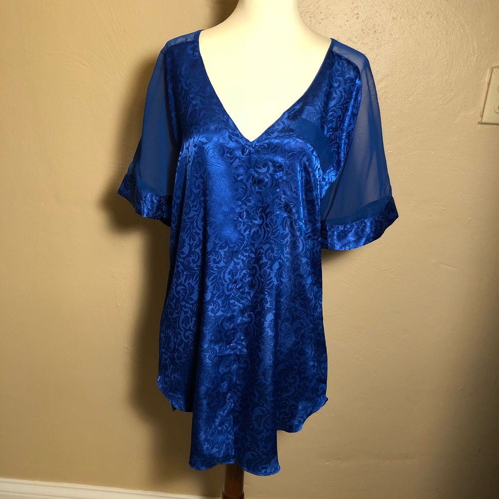 Royal Blue Chemise